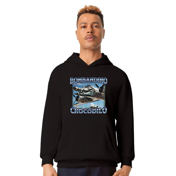Sudadera Hombre Hoodie Pro Dry Brainrot Bombardino 001195