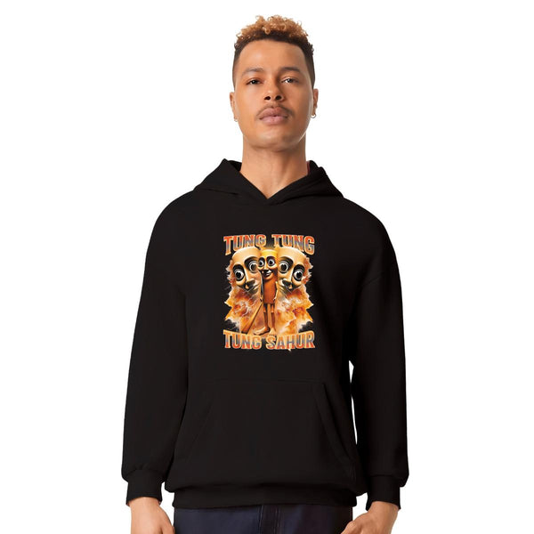 Sudadera Hombre Hoodie Pro Dry Brainrot Tung Sahur 001206