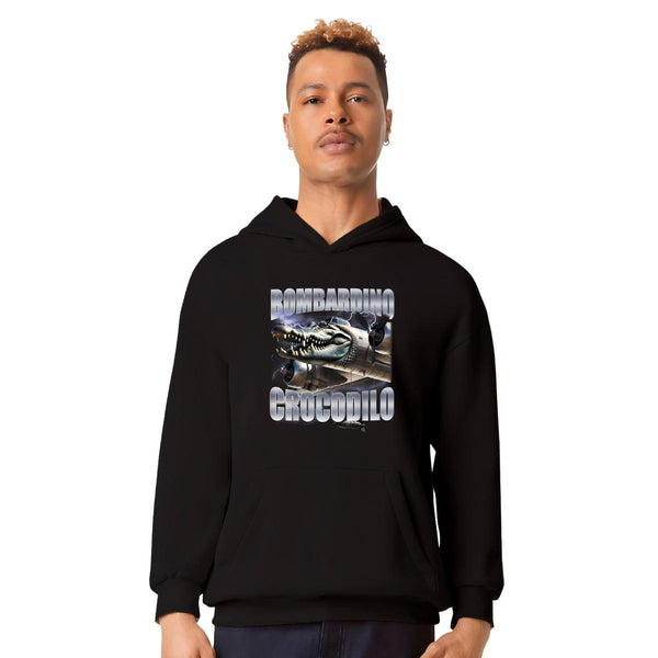 Sudadera Hombre Hoodie Pro Dry Brainrot Bombardino 001208
