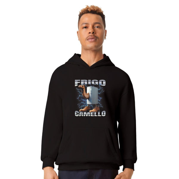 Sudadera Hombre Hoodie Pro Dry Brainrot Frigo Camello 001213