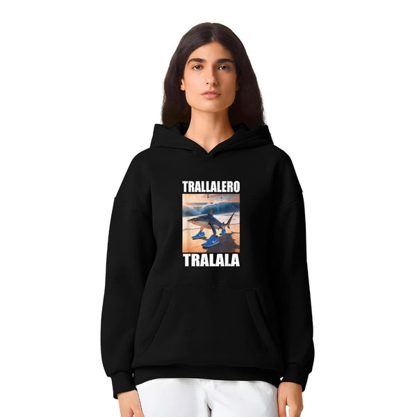 Sudadera Mujer Hoodie Pro Dry Brainrot Tralalero 001201