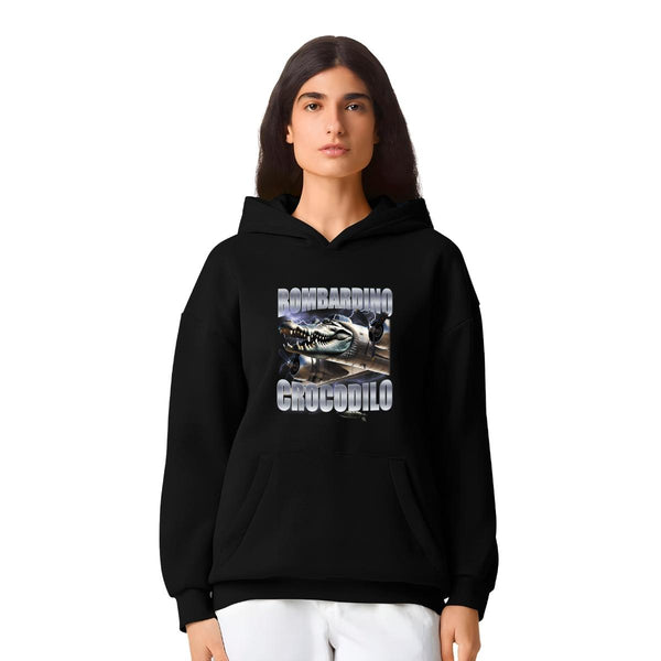 Sudadera Mujer Hoodie Pro Dry Brainrot Bombardino 001208