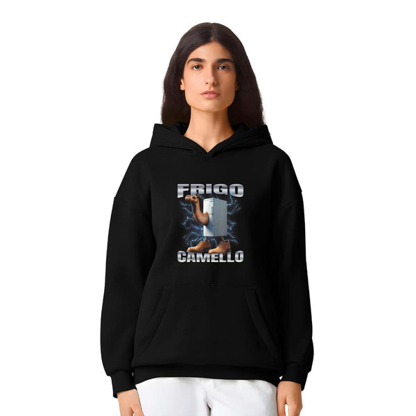 Sudadera Mujer Hoodie Pro Dry Brainrot Frigo Camello 001213