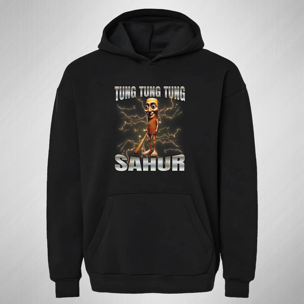 Sudadera Mujer Hoodie Pro Dry Brainrot Tung Sahur 001230