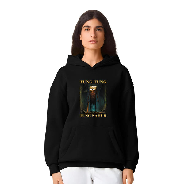 Sudadera Mujer Hoodie Pro Dry Brainrot Tung Sahur 001248