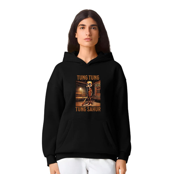 Sudadera Mujer Hoodie Pro Dry Brainrot Tung Sahur 001251