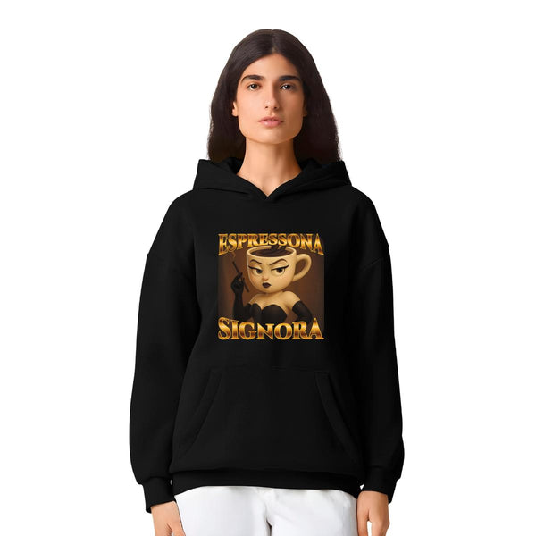 Sudadera Mujer Hoodie Pro Dry Brainrot Espressona 001257