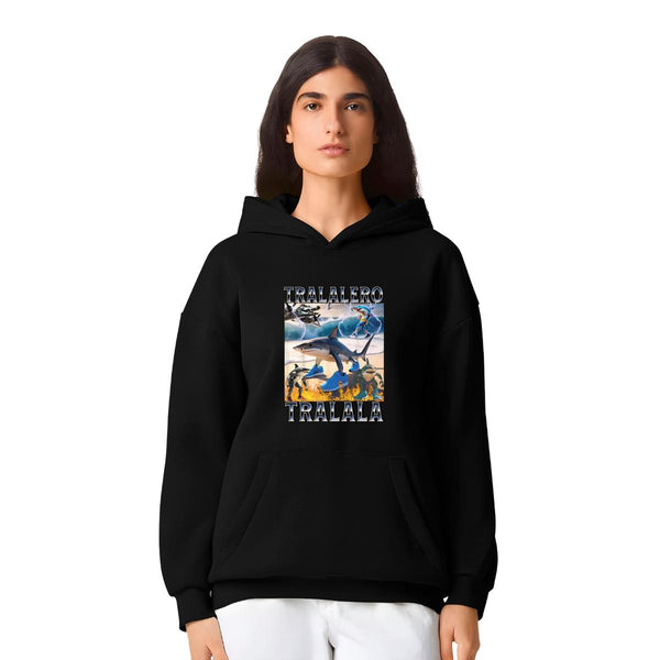 Sudadera Mujer Hoodie Pro Dry Brainrot Tralalero 001262