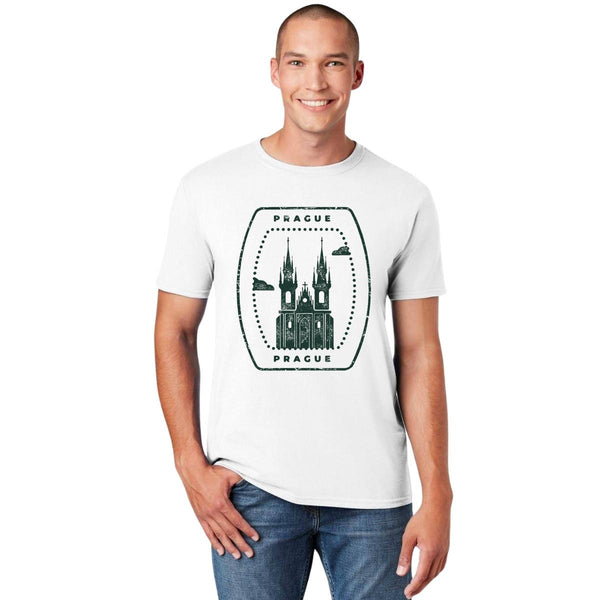 Playera Hombre Ciudad Praga República Checa 001277