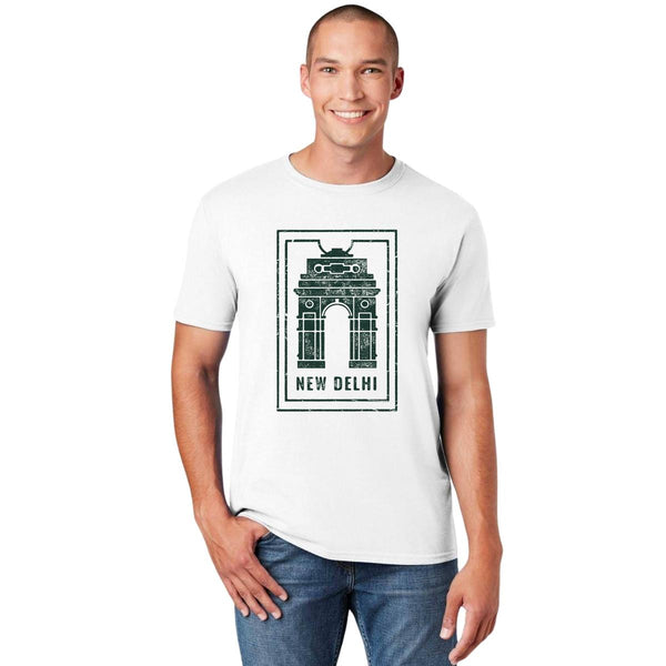Playera Hombre Ciudad Nueva Delhi India 001296