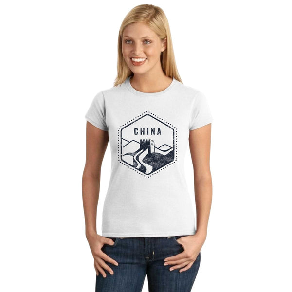 Playera Mujer País China 001282