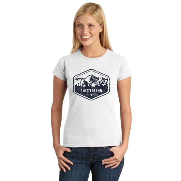 Playera Mujer País Suiza 001293