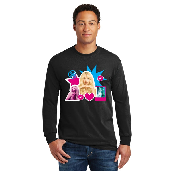 Playera M Larga Hombre Sabrina Carpenter Concierto