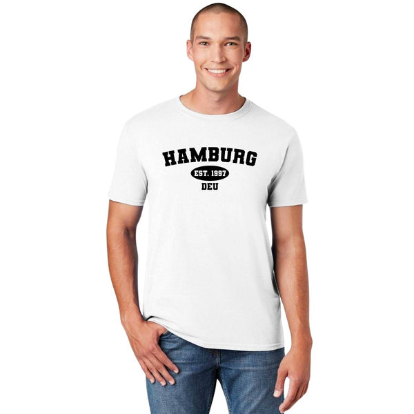 Playera Hombre Ciudades Hamburg Alemania 002024