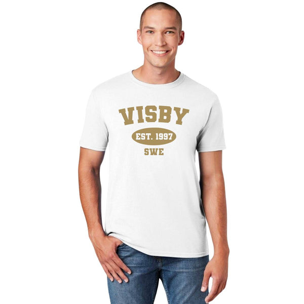 Playera Hombre Ciudades Visby Suecia 002190