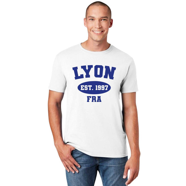 Playera Hombre Ciudades Lyon Francia 002232