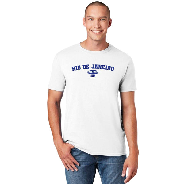 Playera Hombre Ciudades Rio de Janeiro Brasil 002258