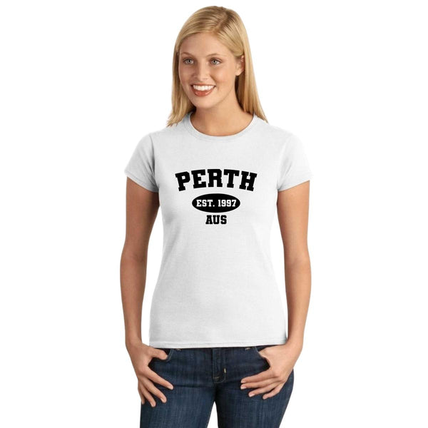 Playera Mujer Ciudades Perth Australia 002041