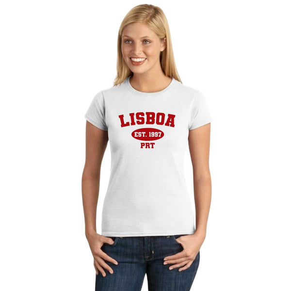 Playera Mujer Ciudades Lisboa Portugal 002070