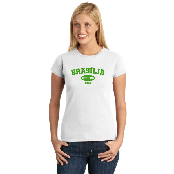 Playera Mujer Ciudades Brasilia Brasil 002156
