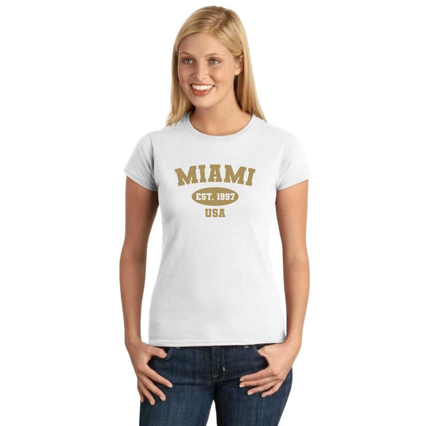 Playera Mujer Ciudades Miami Estados Unidos 002167