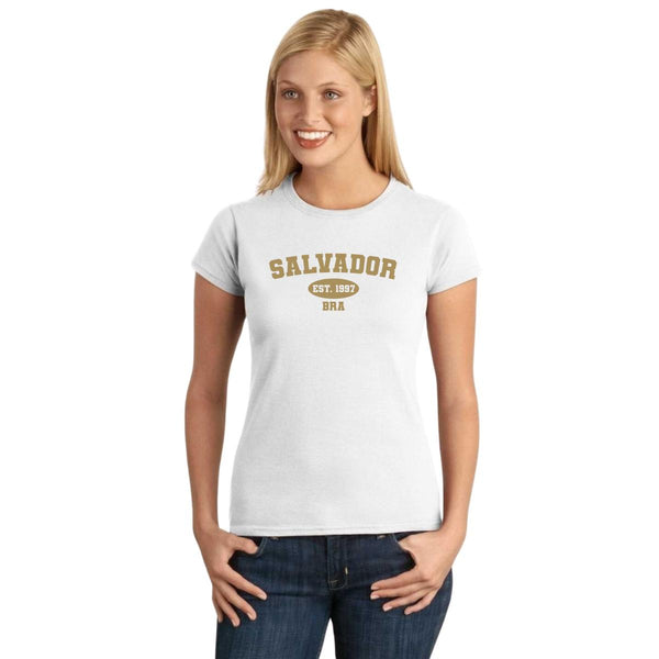 Playera Mujer Ciudades Salvador Brasil 002207