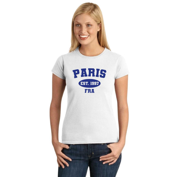 Playera Mujer Ciudades Paris Francia 002231