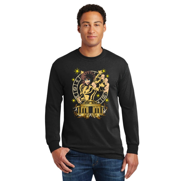 Playera M Larga Hombre Dohko de Libra Saint Seiya