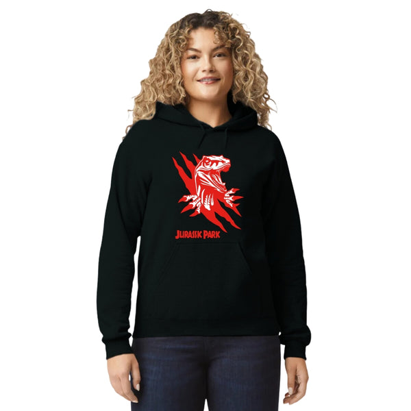 Sudadera Mujer Hoodie Jurassic Park Película