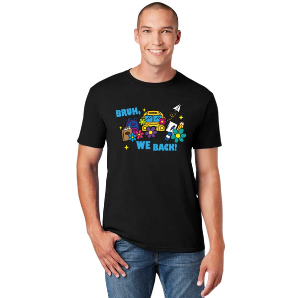 Playera Hombre Bruh We Back