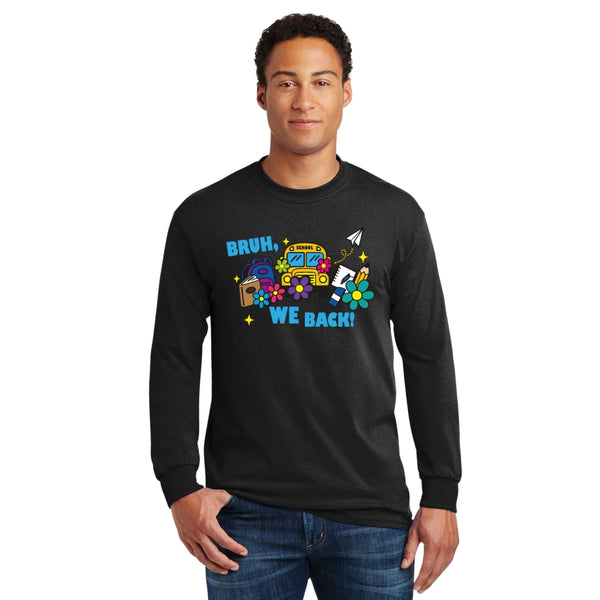 Playera M Larga Hombre Bruh We Back