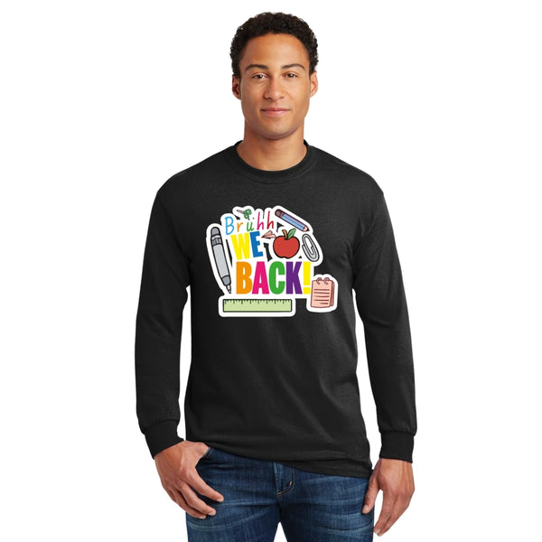 Playera M Larga Hombre  Back to school