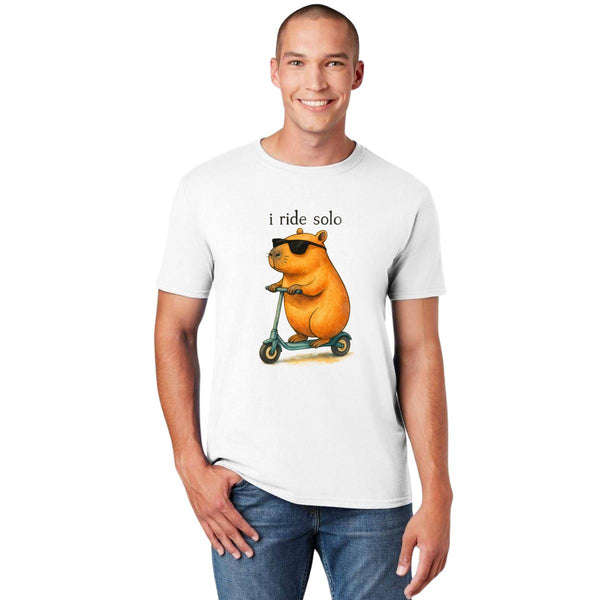 Playera Hombre Capibara Carpincho Frases 001678