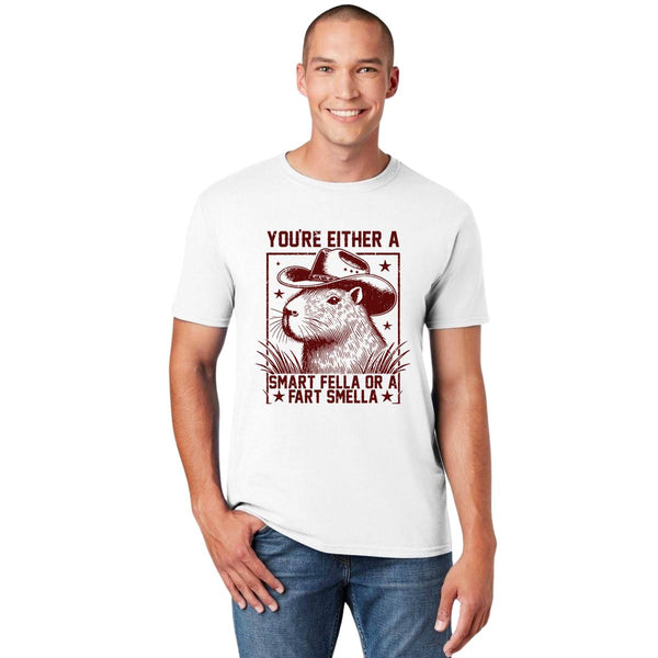 Playera Hombre Capibara Carpincho Frases 001734
