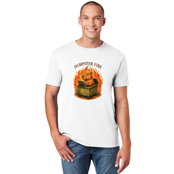 Playera Hombre Capibara Carpincho Frases 001827
