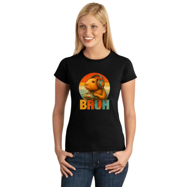 Playera Mujer Capibara Carpincho Frases 001658