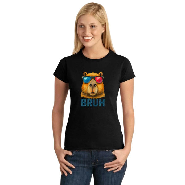 Playera Mujer Capibara Carpincho Frases 001664