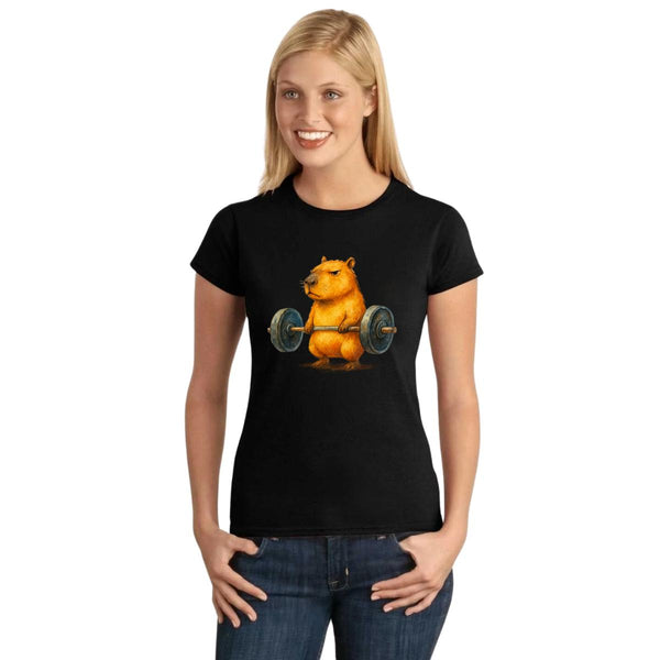 Playera Mujer Capibara Carpincho Frases 001669
