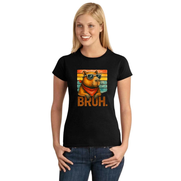 Playera Mujer Capibara Carpincho Frases 001673