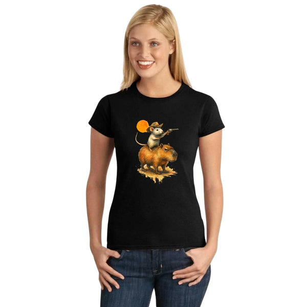 Playera Mujer Capibara Carpincho Frases 001685