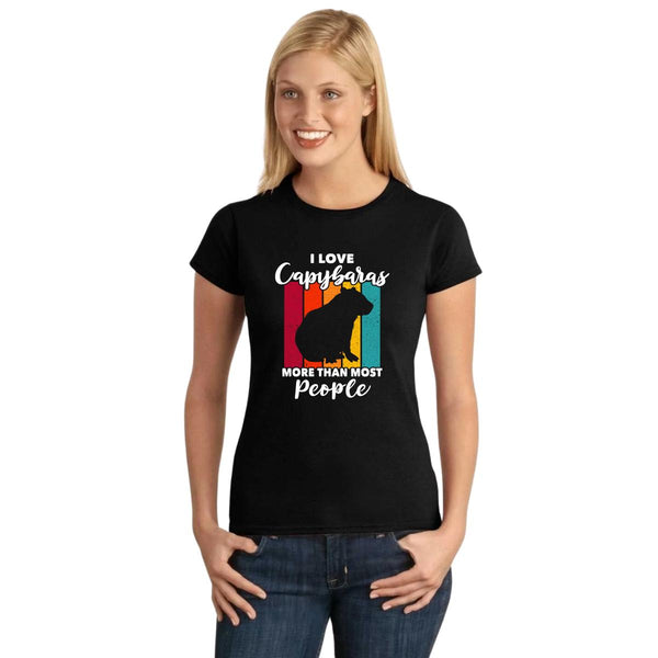 Playera Mujer Capibara Carpincho Frases 001698