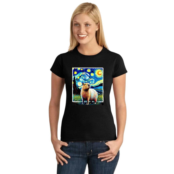 Playera Mujer Capibara Carpincho Frases 001699