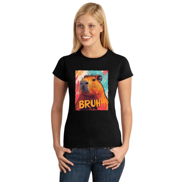 Playera Mujer Capibara Carpincho Frases 001704