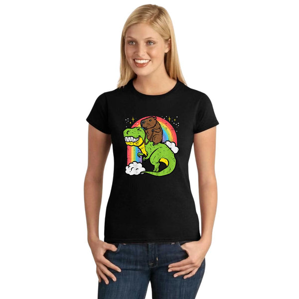 Playera Mujer Capibara Carpincho Frases 001710