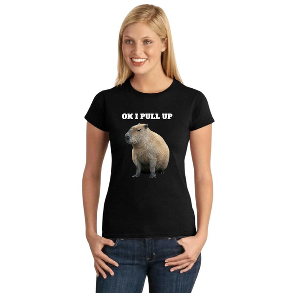 Playera Mujer Capibara Carpincho Frases 001713