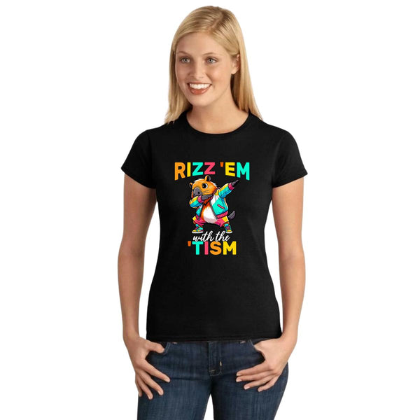Playera Mujer Capibara Carpincho Frases 001728