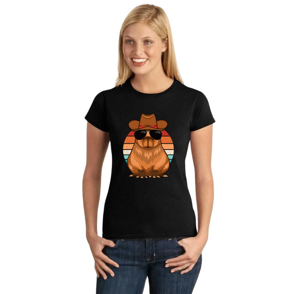 Playera Mujer Capibara Carpincho Frases 001735