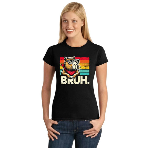 Playera Mujer Capibara Carpincho Frases 001738