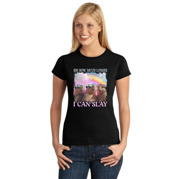 Playera Mujer Capibara Carpincho Frases 001741