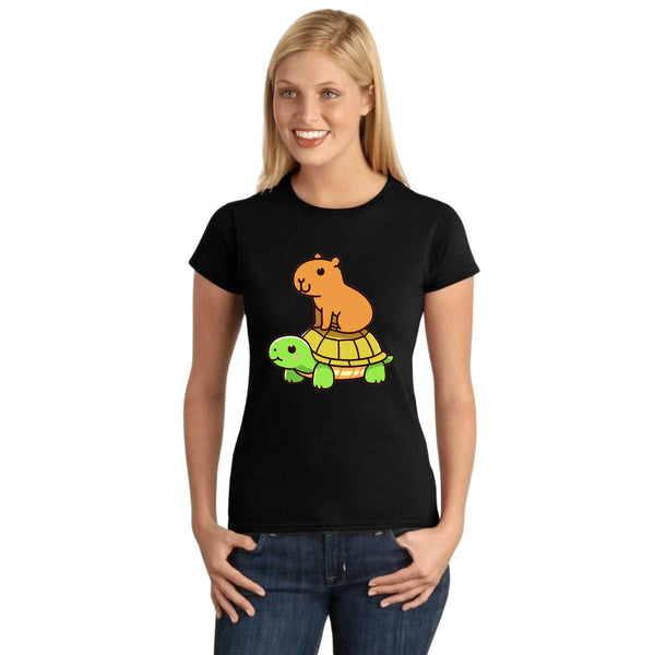 Playera Mujer Capibara Carpincho Frases 001745